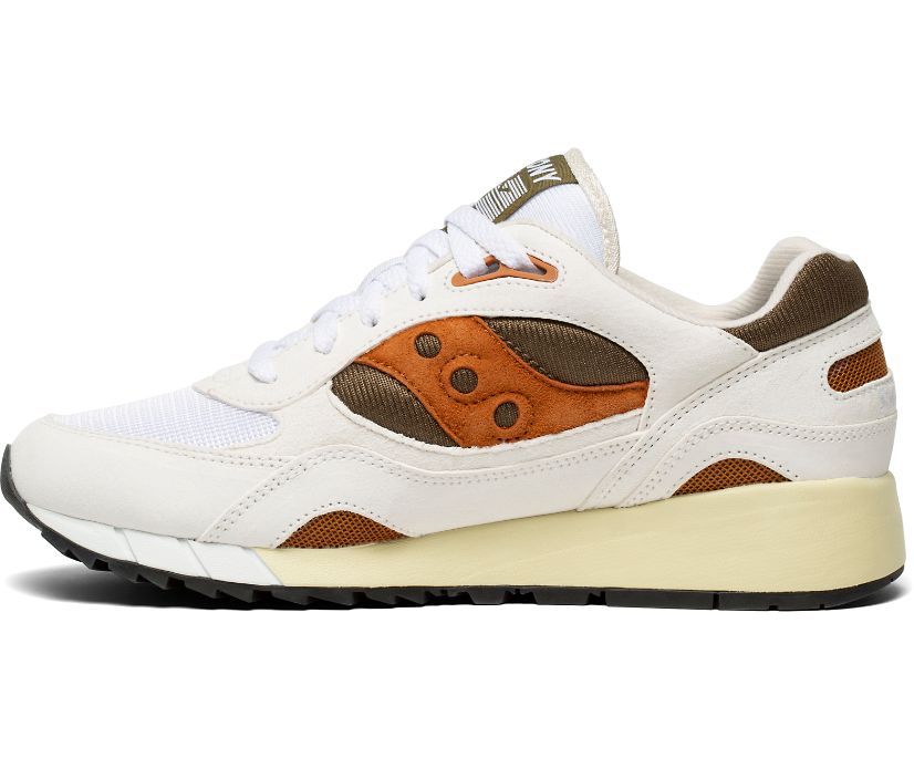 Saucony Shadow 6000 Women's Originals White / Khaki | AU 077NWYB